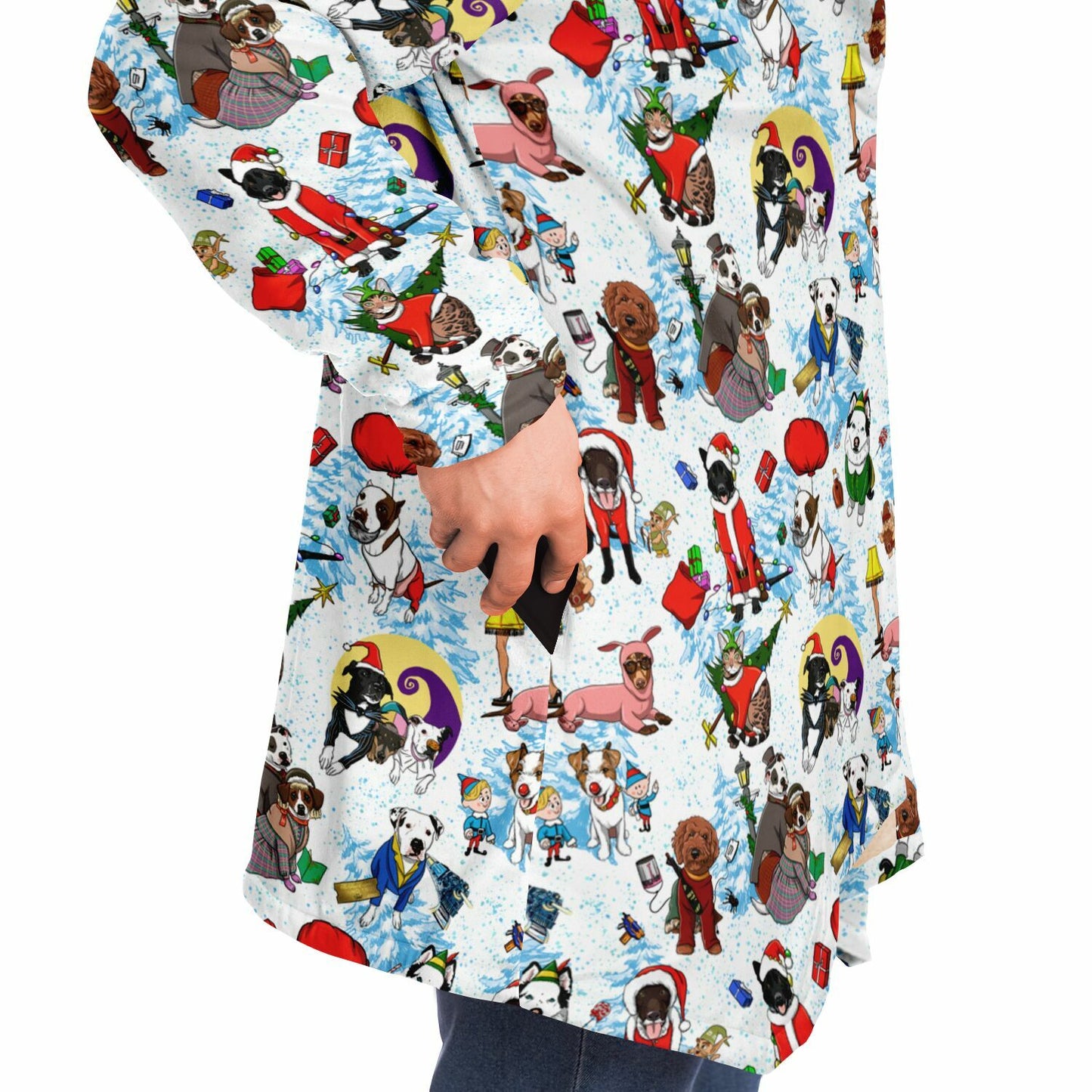 Christmas Movie Pups Cloak