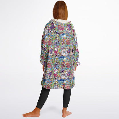 Lisa 90's Christmas Hoodie Hugger