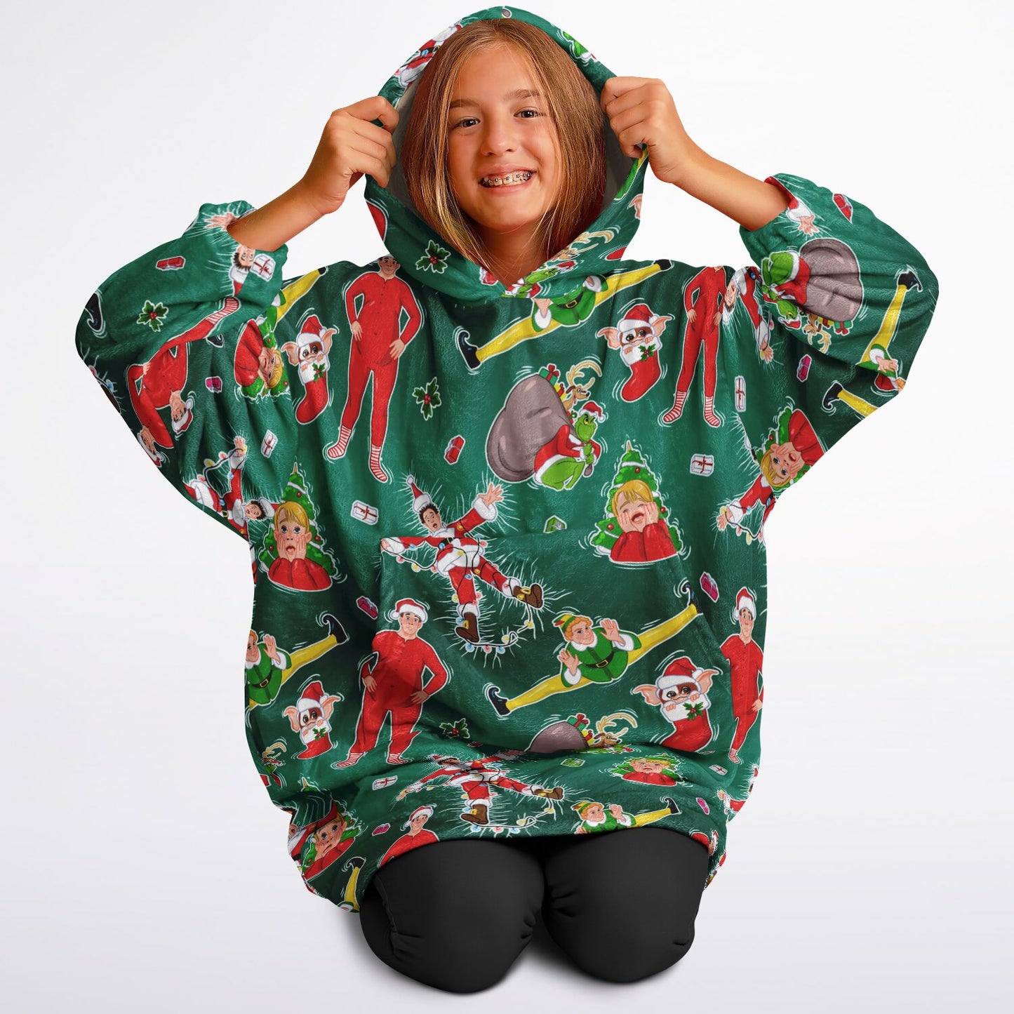 Christmas Classic Movies Hoodie Hugger