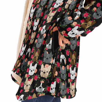 Floral French Bulldog Cloak