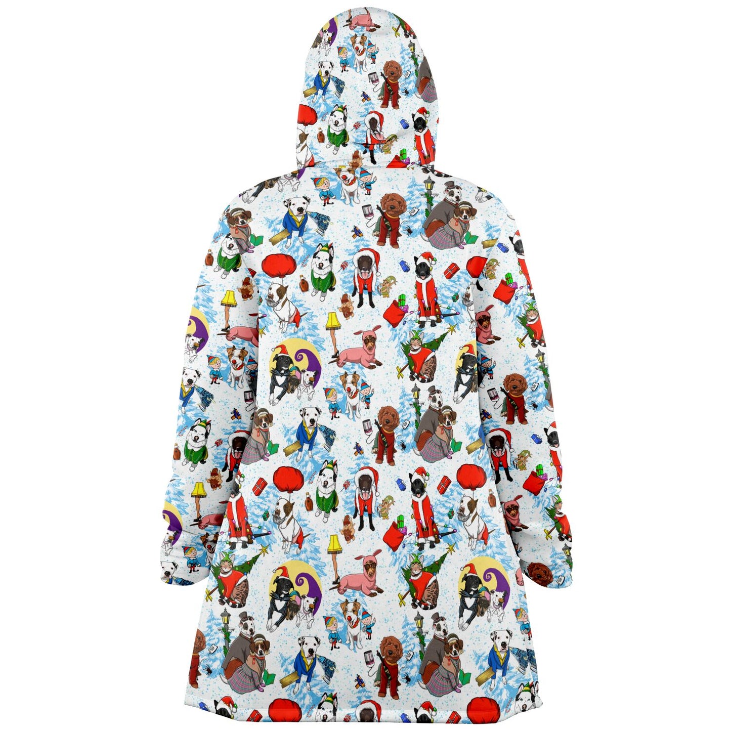 Christmas Movie Pups Cloak