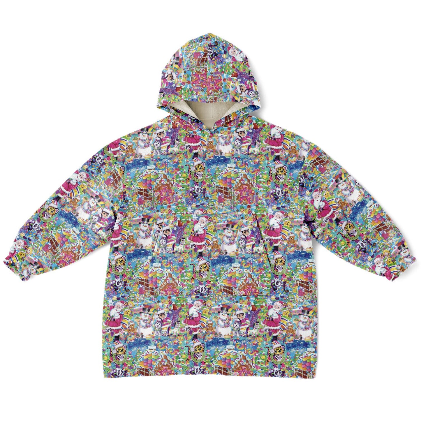 Lisa 90's Christmas Hoodie Hugger