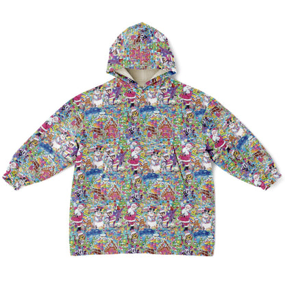 Lisa 90's Christmas Hoodie Hugger