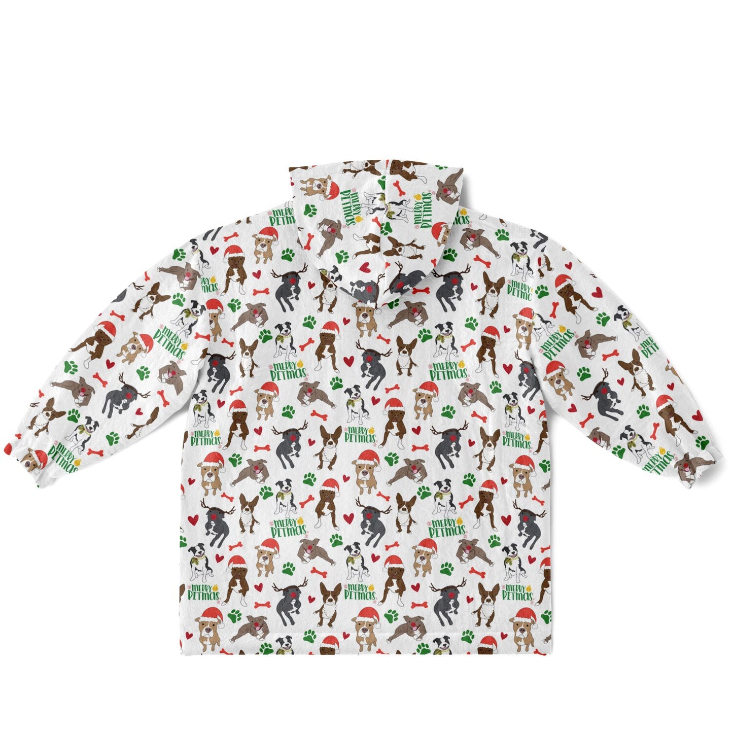 Merry Pitmas Christmas Hoodie Hugger