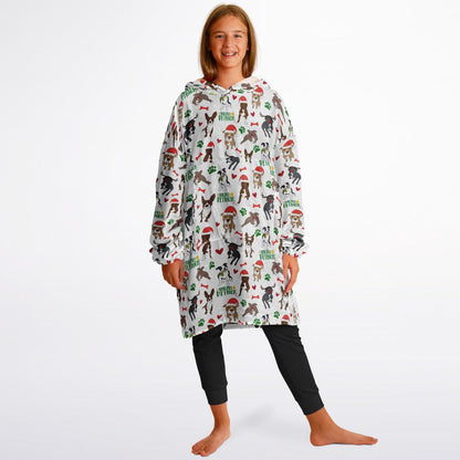 Merry Pitmas Christmas Hoodie Hugger