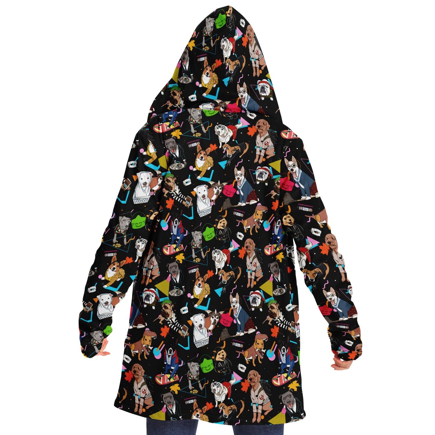 Nostalgic 80's Pups Cloak