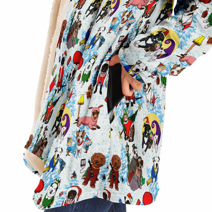 Christmas Movie Pups Cloak