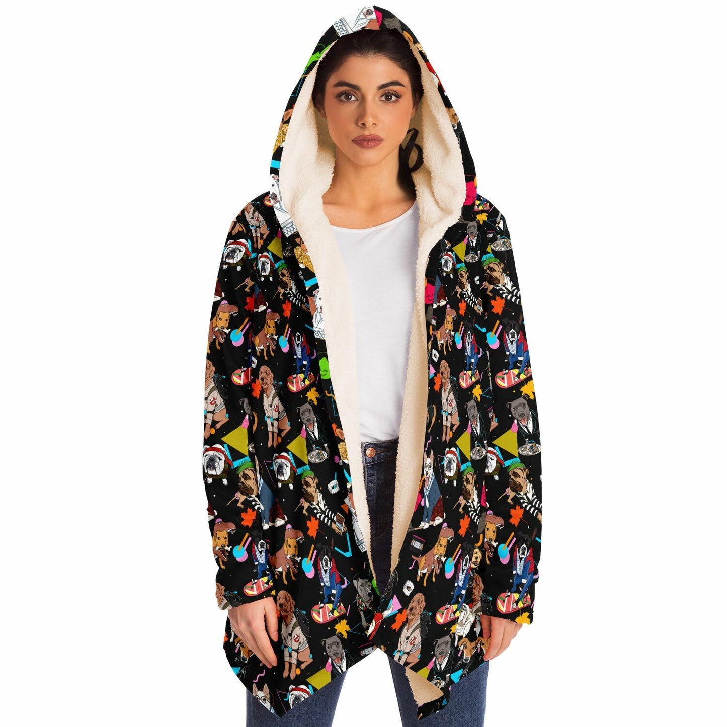 Nostalgic 80's Pups Cloak