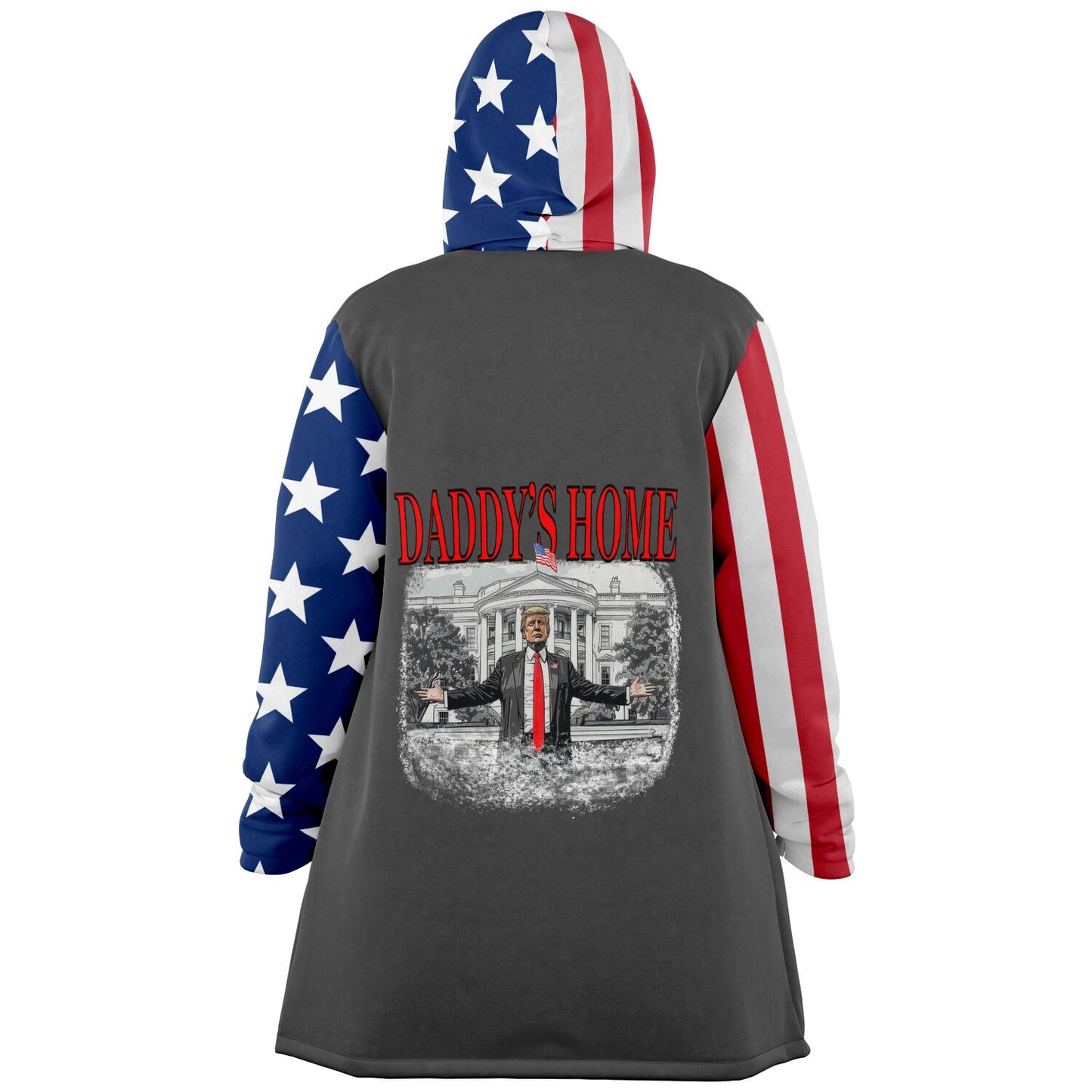 Daddy's Home American Flag Cloak
