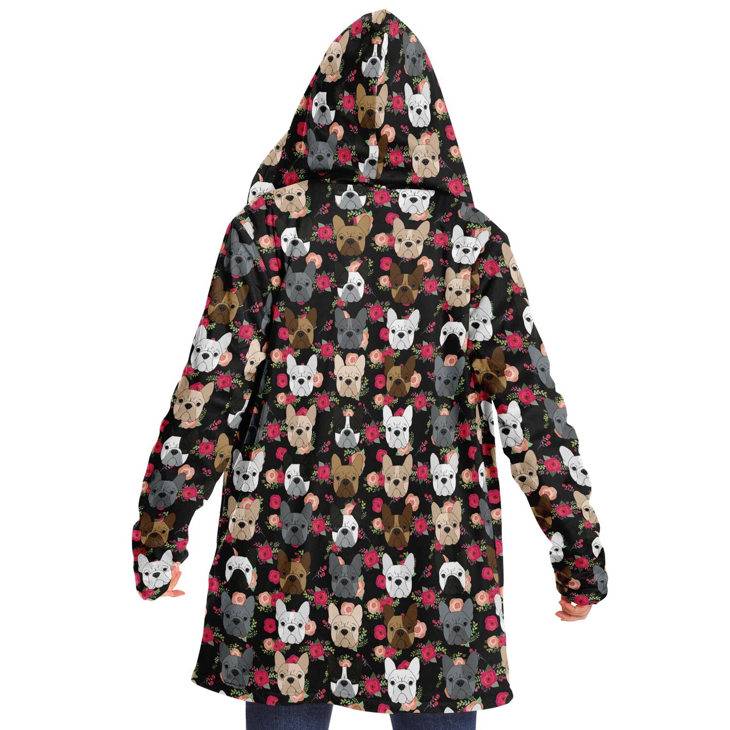 Floral French Bulldog Cloak
