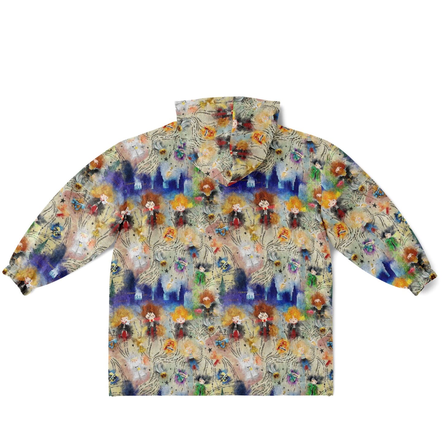 Watercolor Wizard Hoodie Hugger