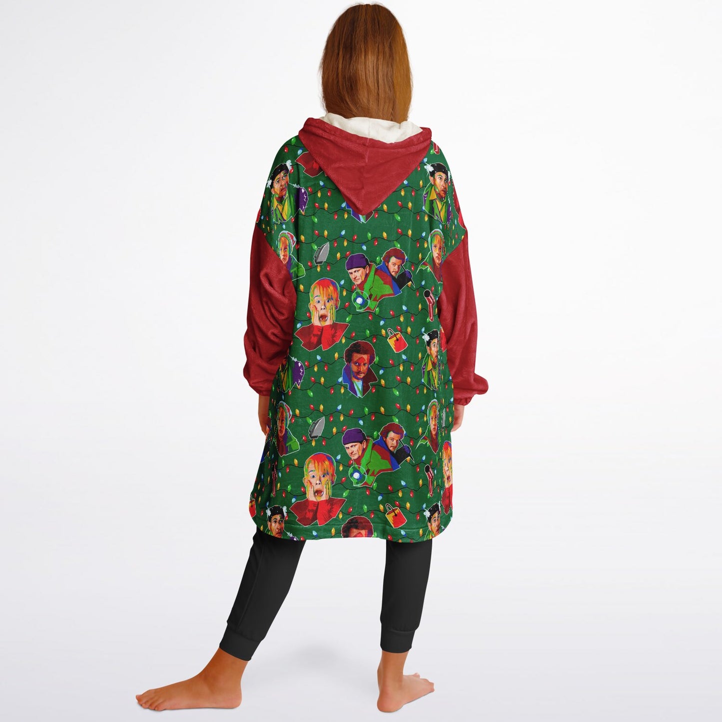 Home Alone Pop Art Christmas Hoodie Hugger