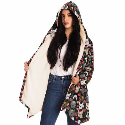 Floral French Bulldog Cloak