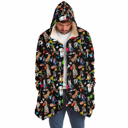 Nostalgic 80's Pups Cloak