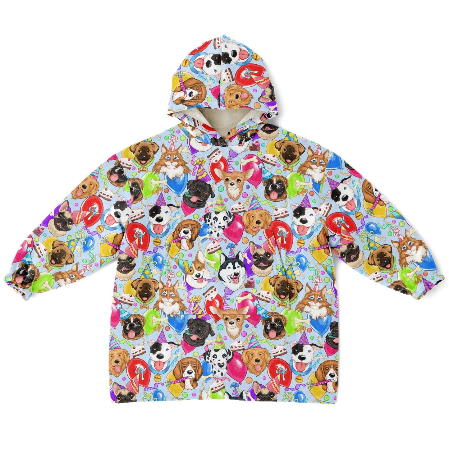 Party Pups Hoodie Hugger