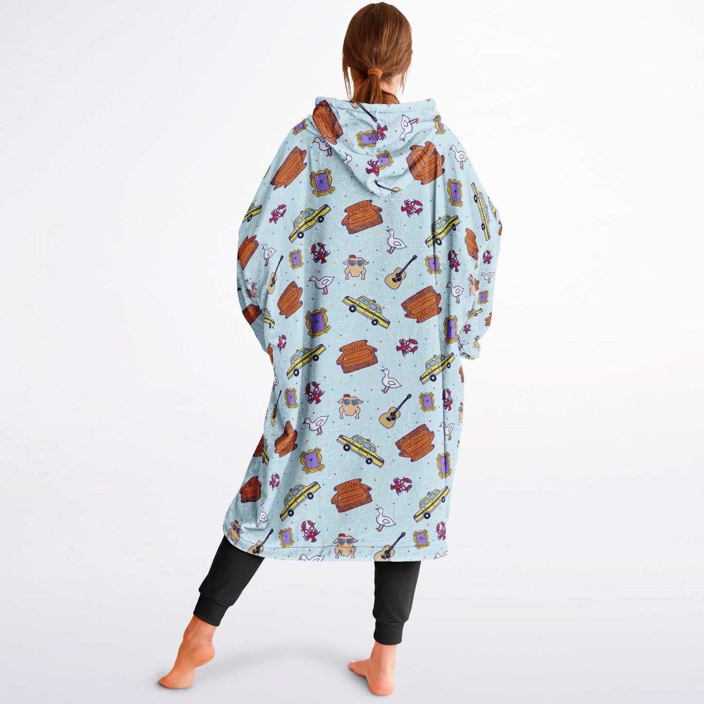 New York Friends Adult Hoodie Hugger