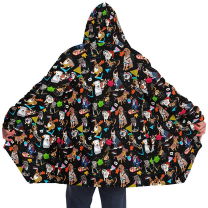 Nostalgic 80's Pups Cloak