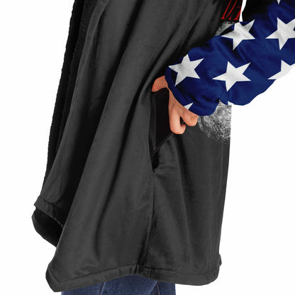 Daddy's Home American Flag Cloak