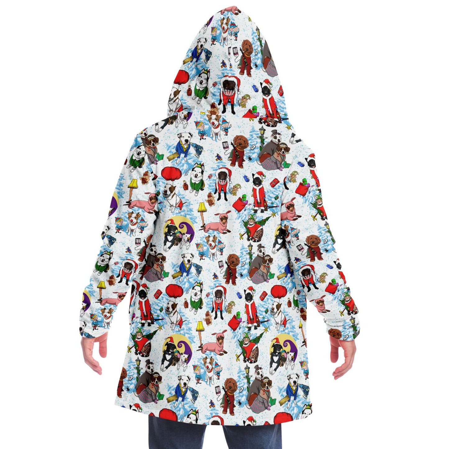 Christmas Movie Pups Cloak