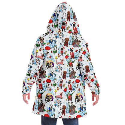 Christmas Movie Pups Cloak