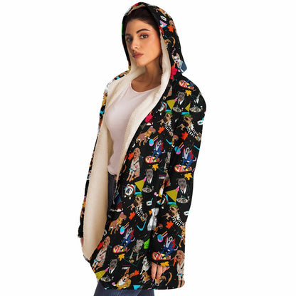 Nostalgic 80's Pups Cloak