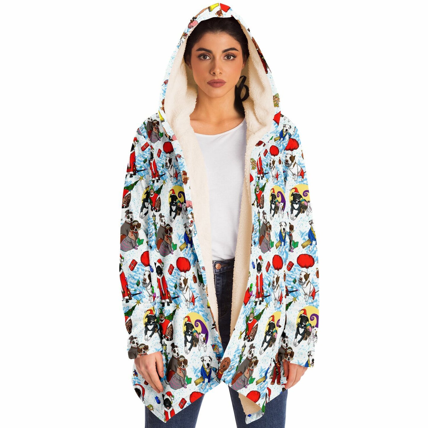 Christmas Movie Pups Cloak