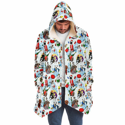 Christmas Movie Pups Cloak