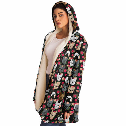 Floral French Bulldog Cloak