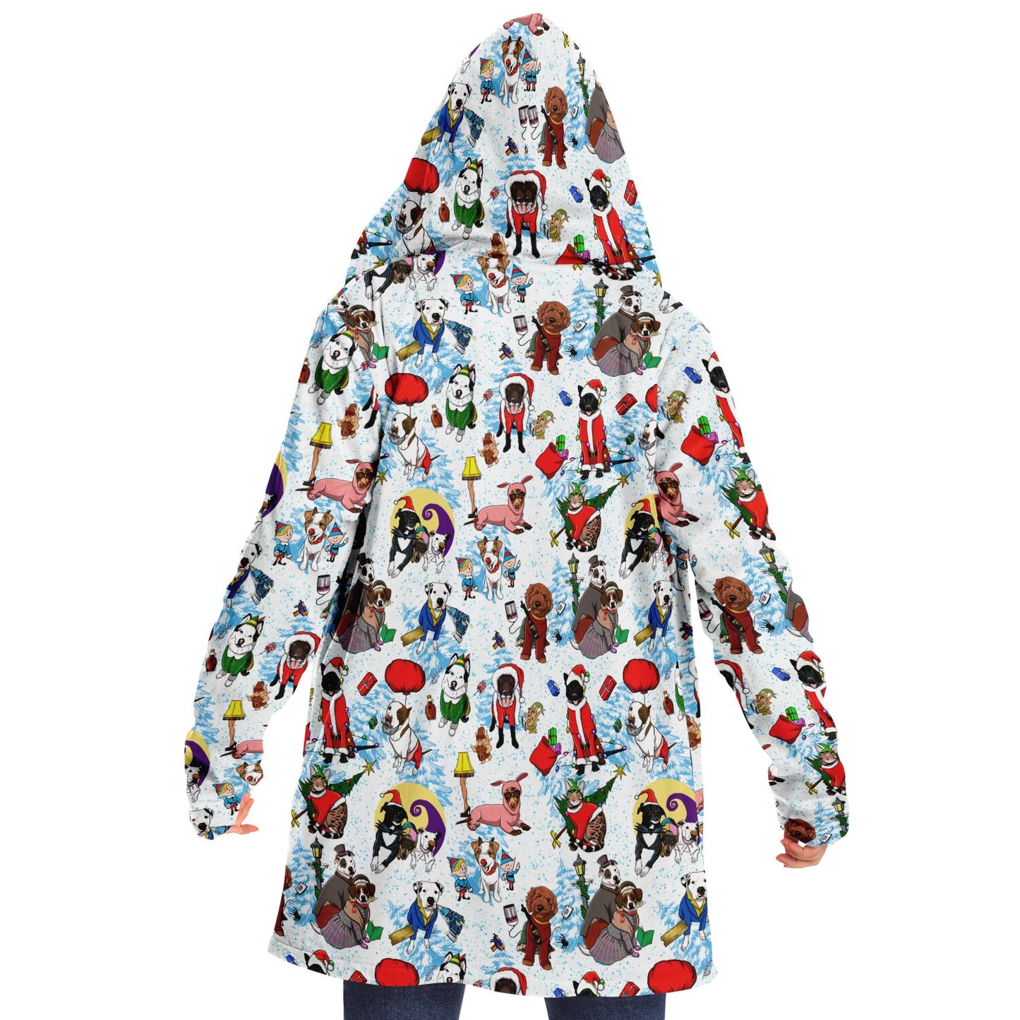 Christmas Movie Pups Cloak