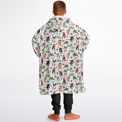 Merry Pitmas Christmas Hoodie Hugger