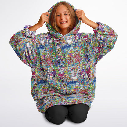 Lisa 90's Christmas Hoodie Hugger