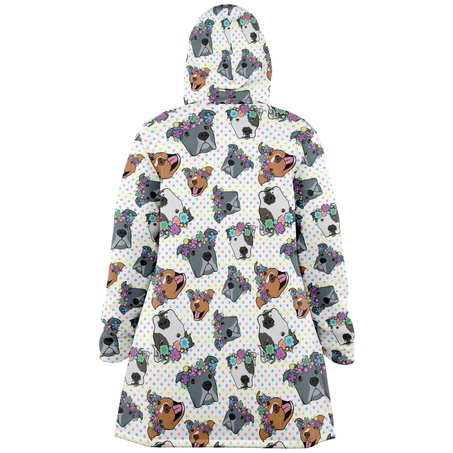 Polka Pitty Pitbull Cloak