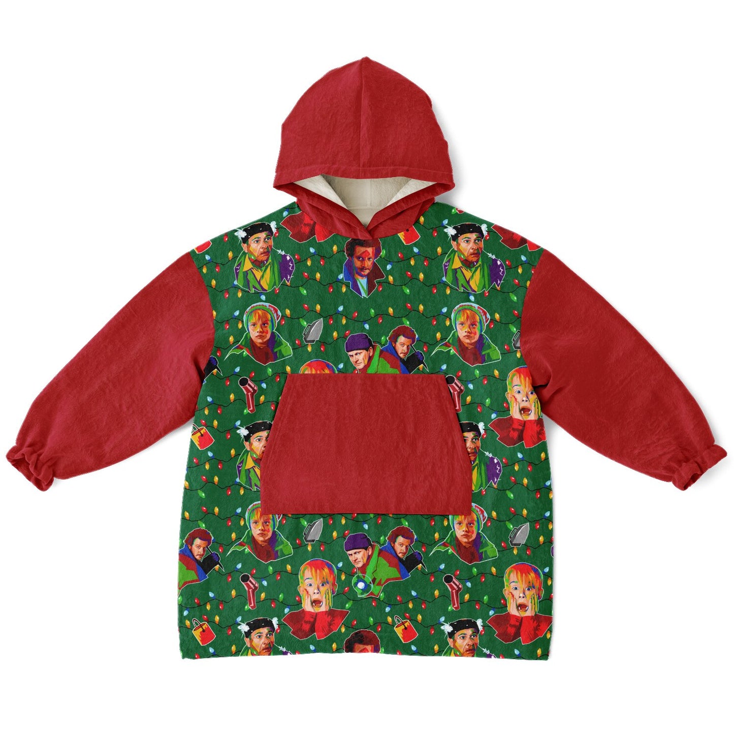 Home Alone Pop Art Christmas Hoodie Hugger