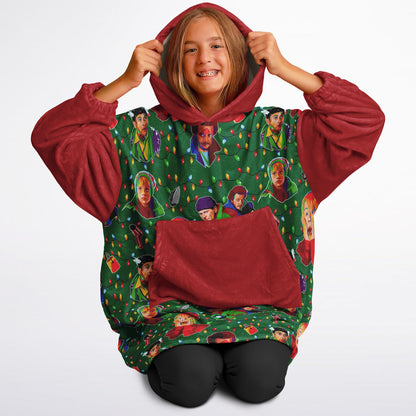 Home Alone Pop Art Christmas Hoodie Hugger