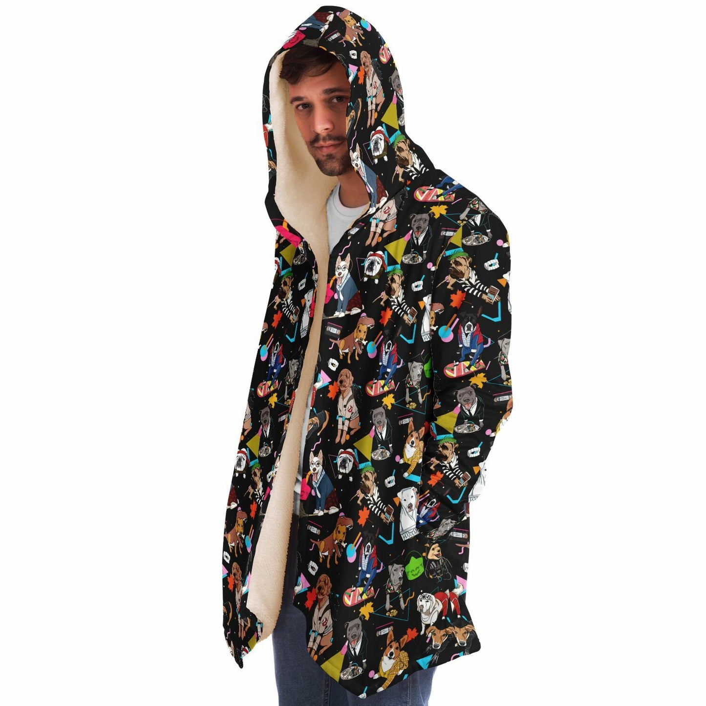 Nostalgic 80's Pups Cloak