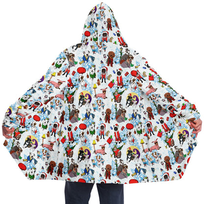 Christmas Movie Pups Cloak