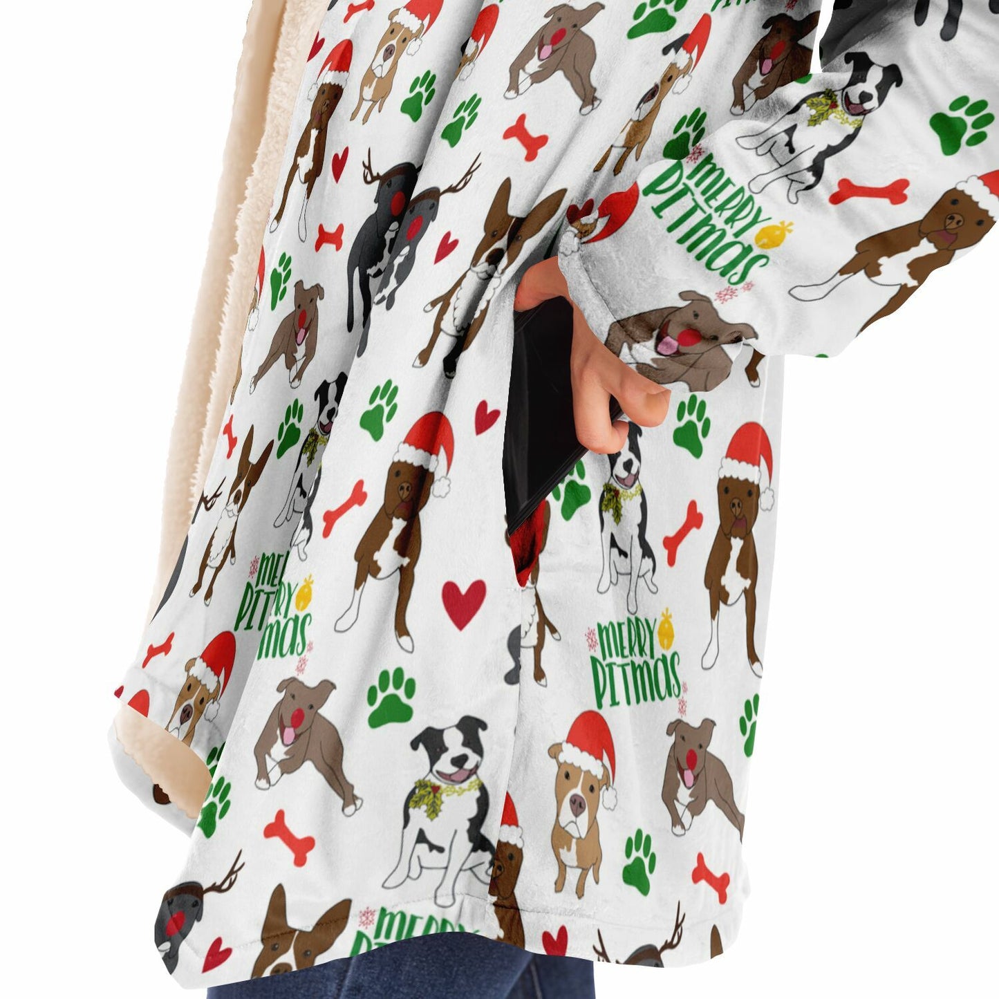 Merry Pitmas Christmas Cloak