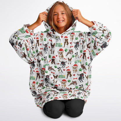 Merry Pitmas Christmas Hoodie Hugger